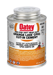 OATEY Oatey 32166 8 Oz. Fast Set Plastic Orange Pipe Cement Replacement MPN