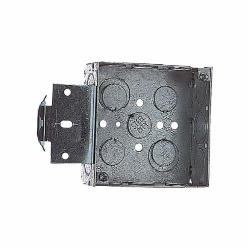 ABB ABB 52151-MS-1/2-3/4 Outlet Box, Steel, (1) Outlets, (12) Knockouts