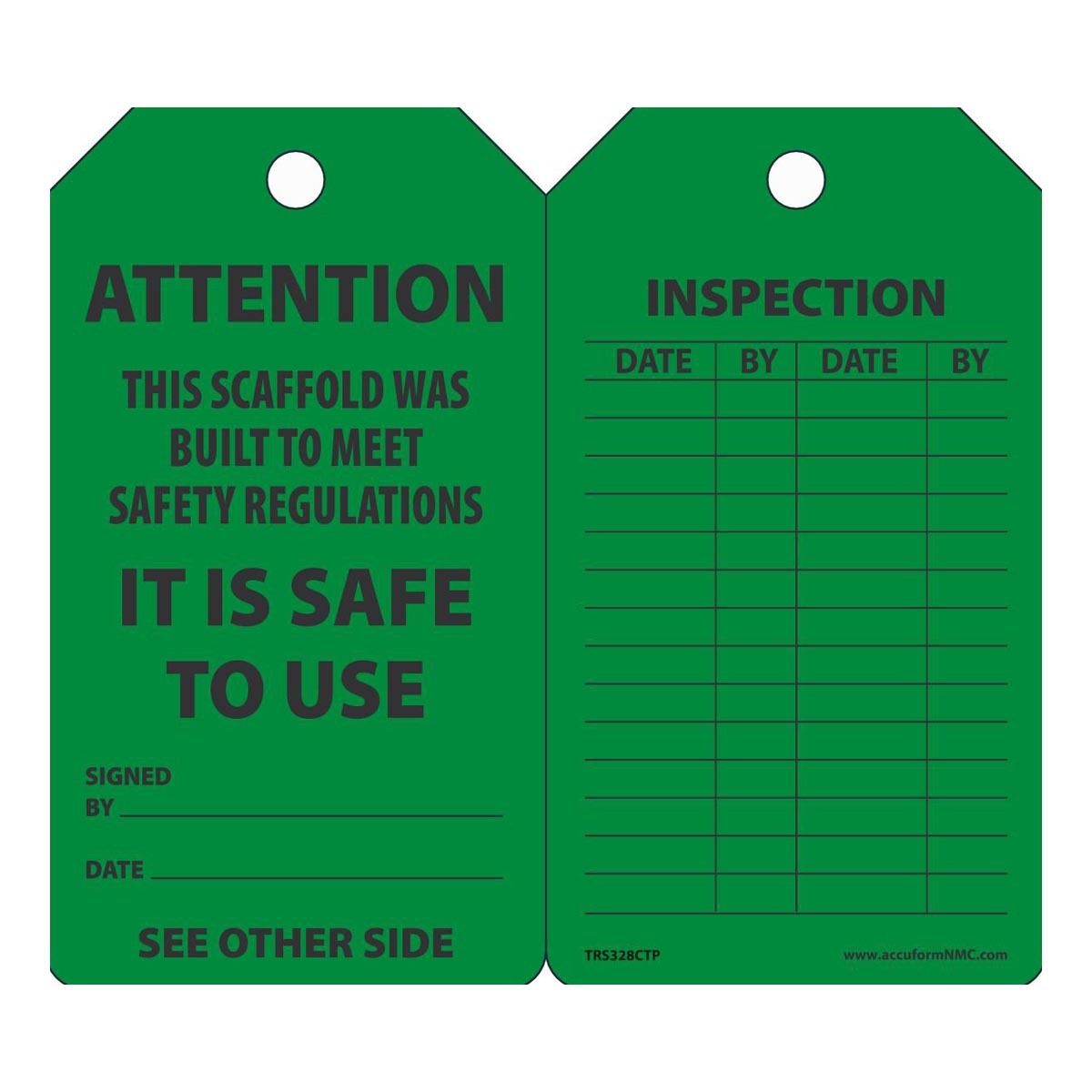 ACCUFORM TRS328CTP MARKING & LABELING