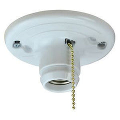 ALLIED MOULDED PRODUCTS Allied Moulded Products LH-12P Lampholder With Pull Chain 250 Volt 600 Watt