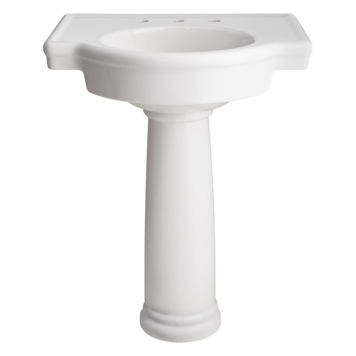 AMERICAN STANDARD American Standard 0066000020 Retrospect Pedestal Sink Base in White