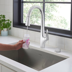 AMERICAN STANDARD American Standard 4902330.002 Saybrook Single-Handle Pull-Down Dual Spray Kitchen Faucet 1.5 gpm/5.7 L/min With Filter
