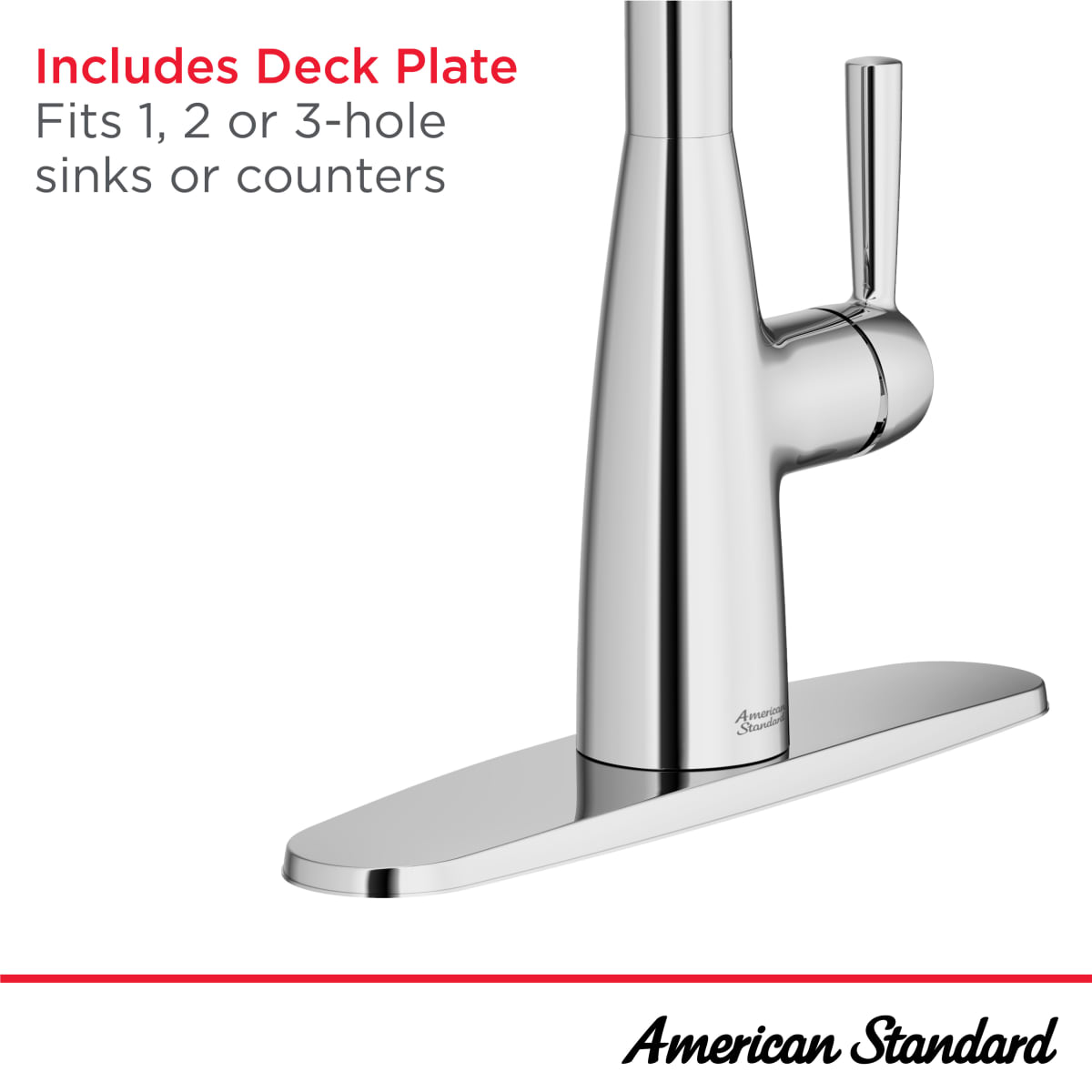 AMERICAN STANDARD American Standard 7077300.075 Colony Pro Single-Handle Pull-Down Dual Spray Kitchen Faucet 1.5 gpm/5.7 L/min