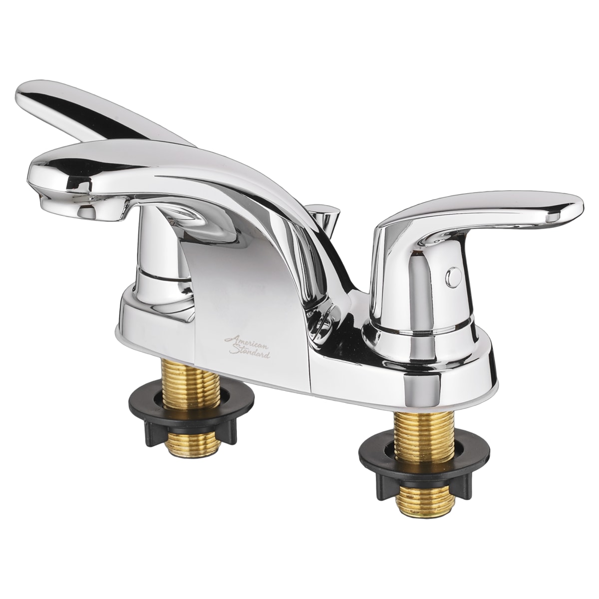 AMERICAN STANDARD American Standard 7075.205.002 Colony Pro Two Handle Centerset Bathroom Sink Faucet in Polished Chrome