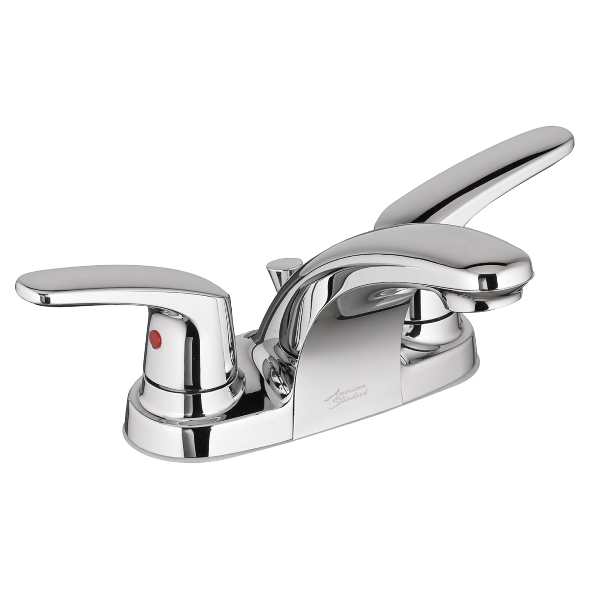 AMERICAN STANDARD American Standard 7075.205.002 Colony Pro Two Handle Centerset Bathroom Sink Faucet in Polished Chrome