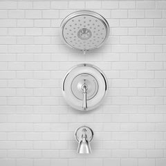 AMERICAN STANDARD American Standard TU052508.002 Delancey Single Handle Multi Function Bathtub & Shower Faucet in Polished Chrome (Trim Only)