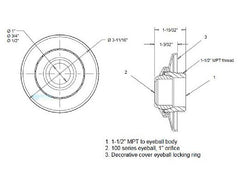 AQUASTAR POOL PRODUCTS DC108C AIR CLEANER REPLACEMENT PARTS