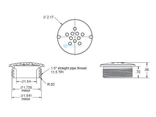 AQUASTAR POOL PRODUCTS BP103 POOL FLOW SWITCHES