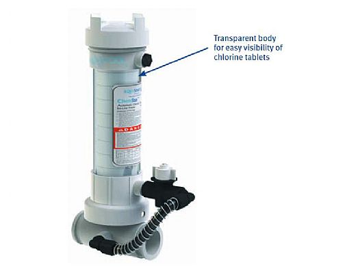 AQUASTAR POOL PRODUCTS CH100CLR CHLORINE FEEDER ASSEMBLIES & PARTS