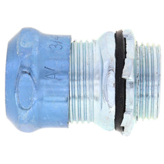 Arlington 821RT Concrete/Raintight Compression Connector, 3/4 in Trade, For Use With EMT Conduit, Steel