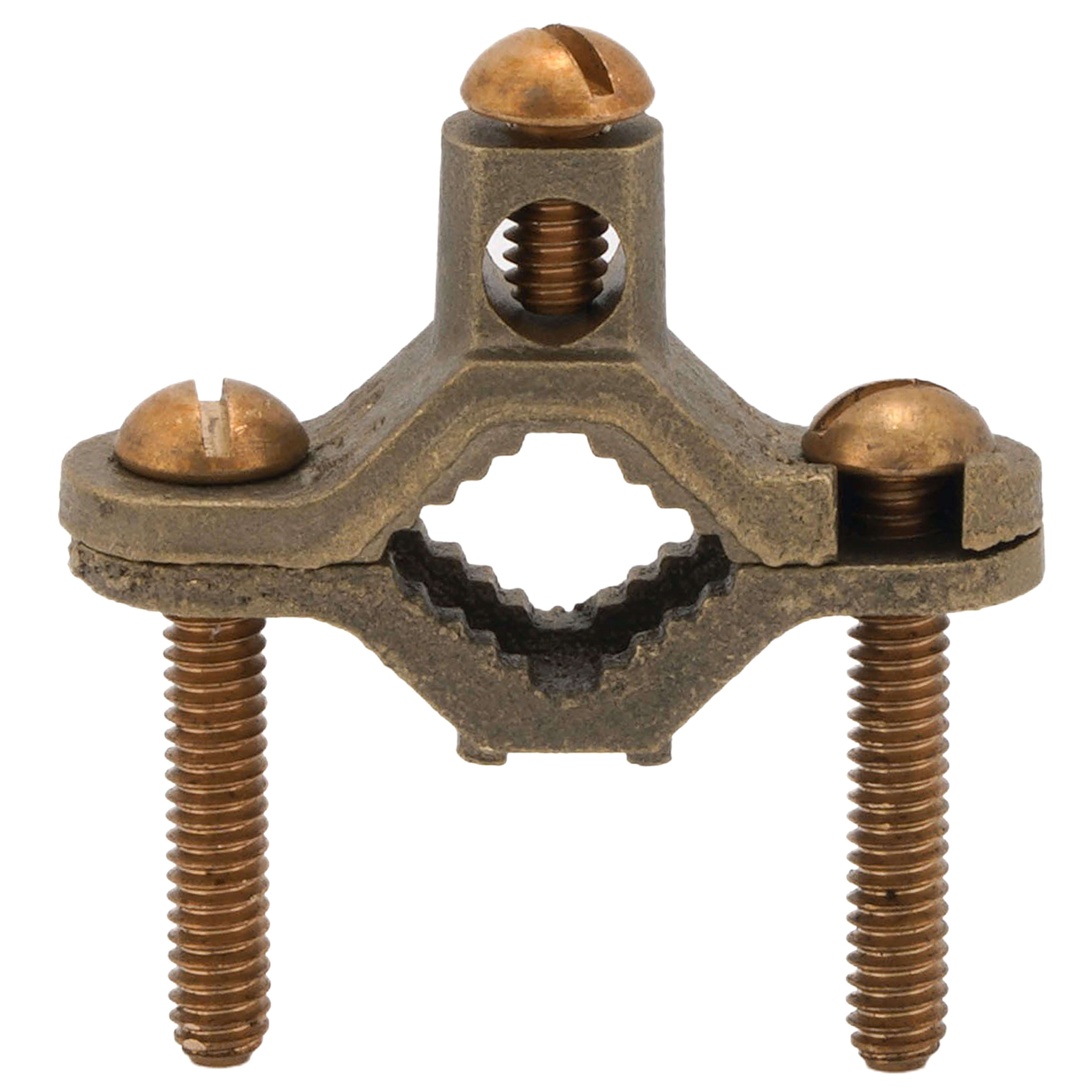 ARLINGTON Arlington 720DB Solid Bronze Bare Wire Ground Clamp 1/2 to 1 Inch Pipe 10 to 2 AWG