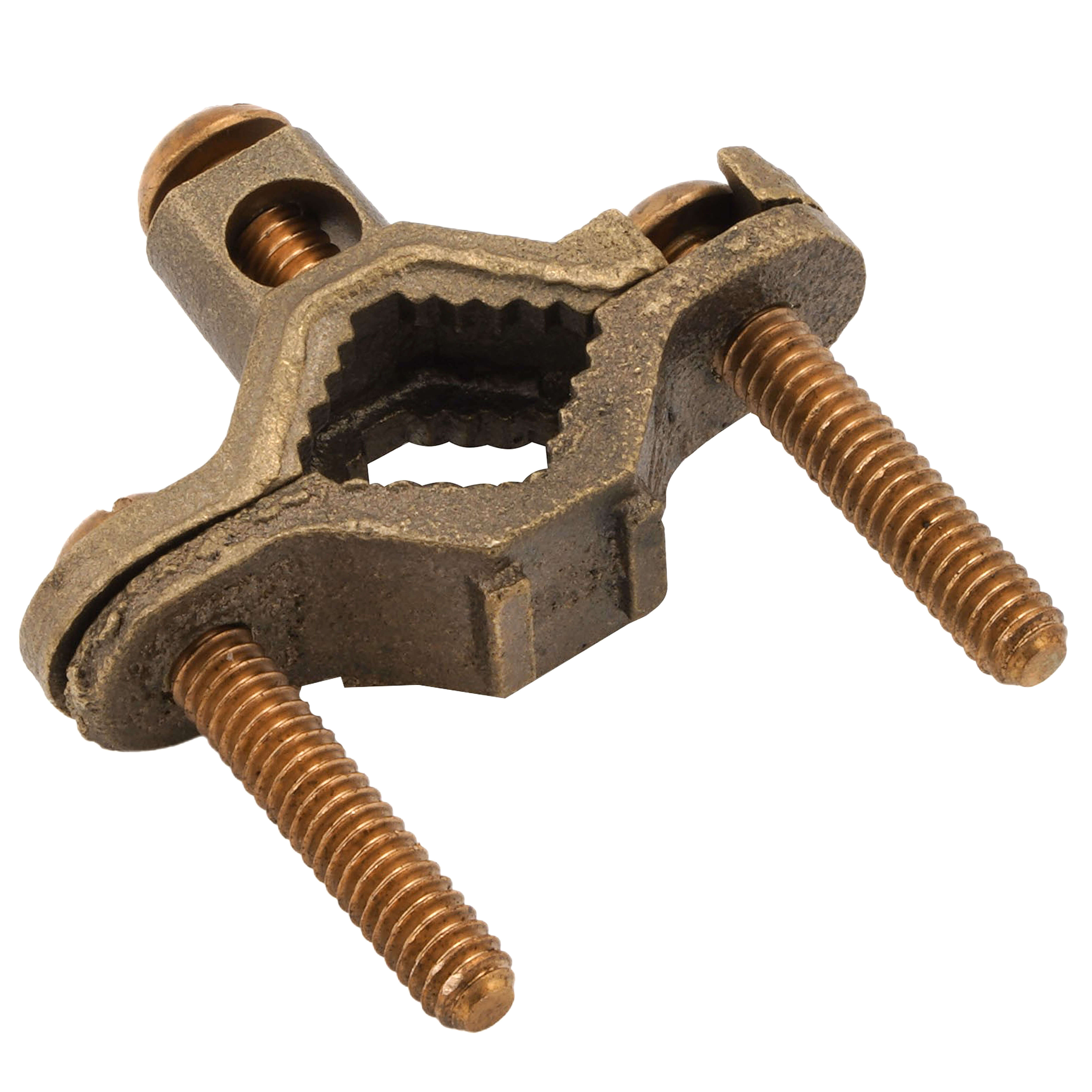 ARLINGTON Arlington 720DB Solid Bronze Bare Wire Ground Clamp 1/2 to 1 Inch Pipe 10 to 2 AWG