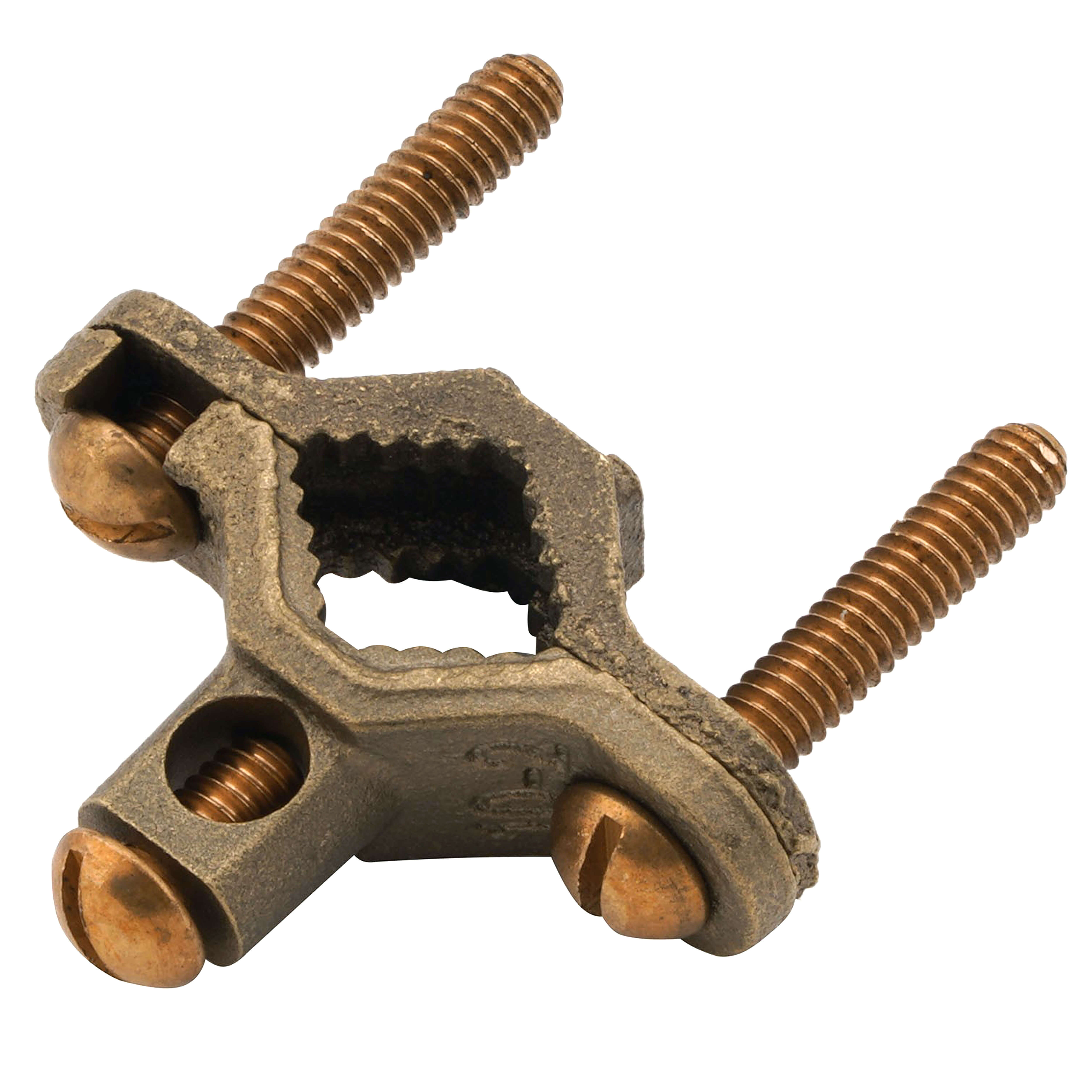 ARLINGTON Arlington 720DB Solid Bronze Bare Wire Ground Clamp 1/2 to 1 Inch Pipe 10 to 2 AWG