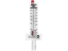 BLUE-WHITE INDUSTRIES Blue-White F-30150P Flowmeter for 1-1/2 PVC Pipe | 10-70 GPM