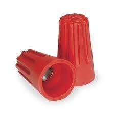 BRAMEC Bramec 8654 Wire Connectors 600V Max Red Thermoplastic Shell Screw-On