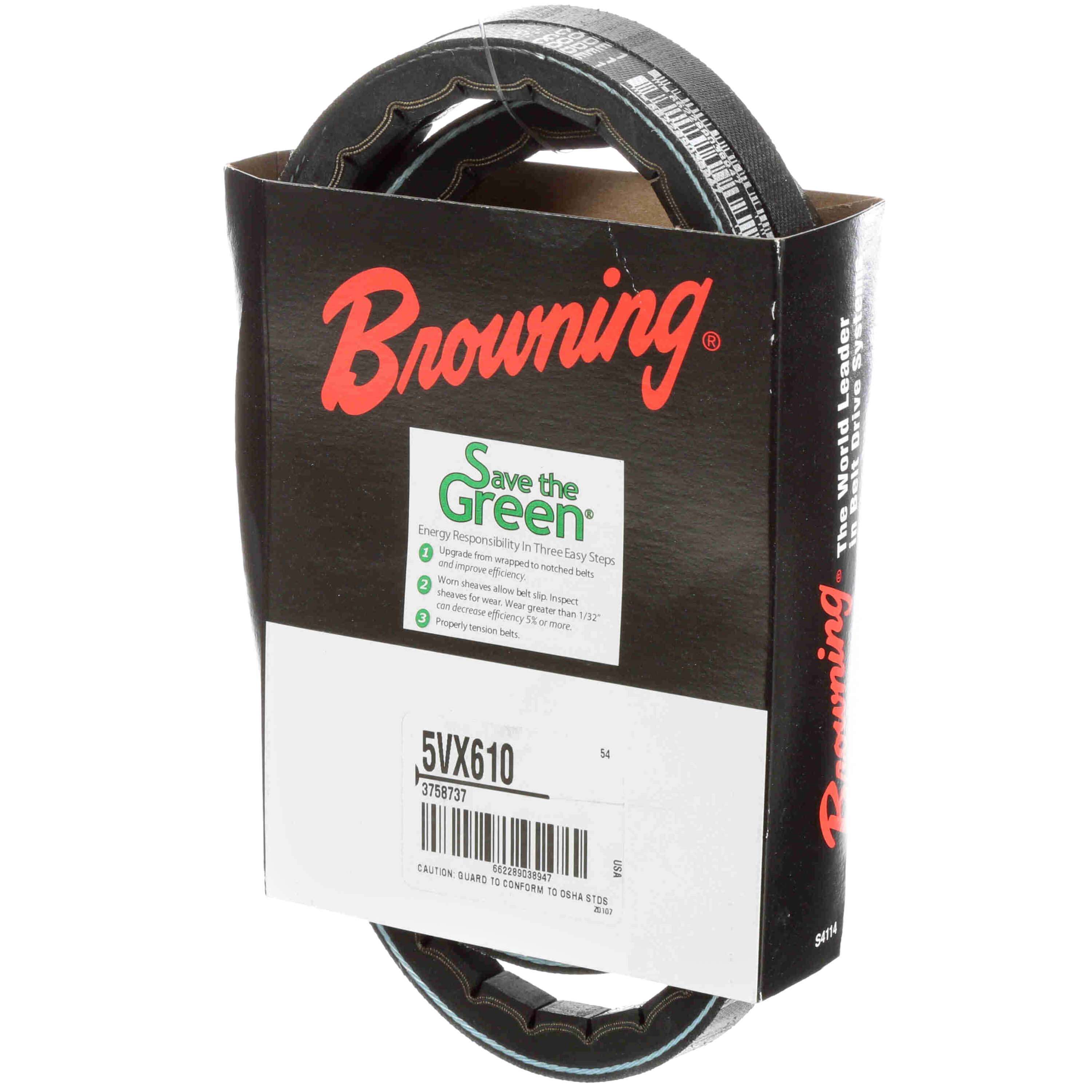 BROWNING Browning 5VX610 61 Browning V-Belt