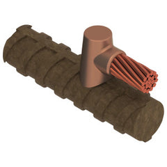 NVENT CADWELD RRH592Q CADWELD® Cable to Rebar Mold Copper 115 Weld 4/0 AWG Horizontal 36 mm 0.528 in. O.D.