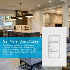 Caseta P-BDG-PKG1W Lutron Caseta Dimmer Starter Kit