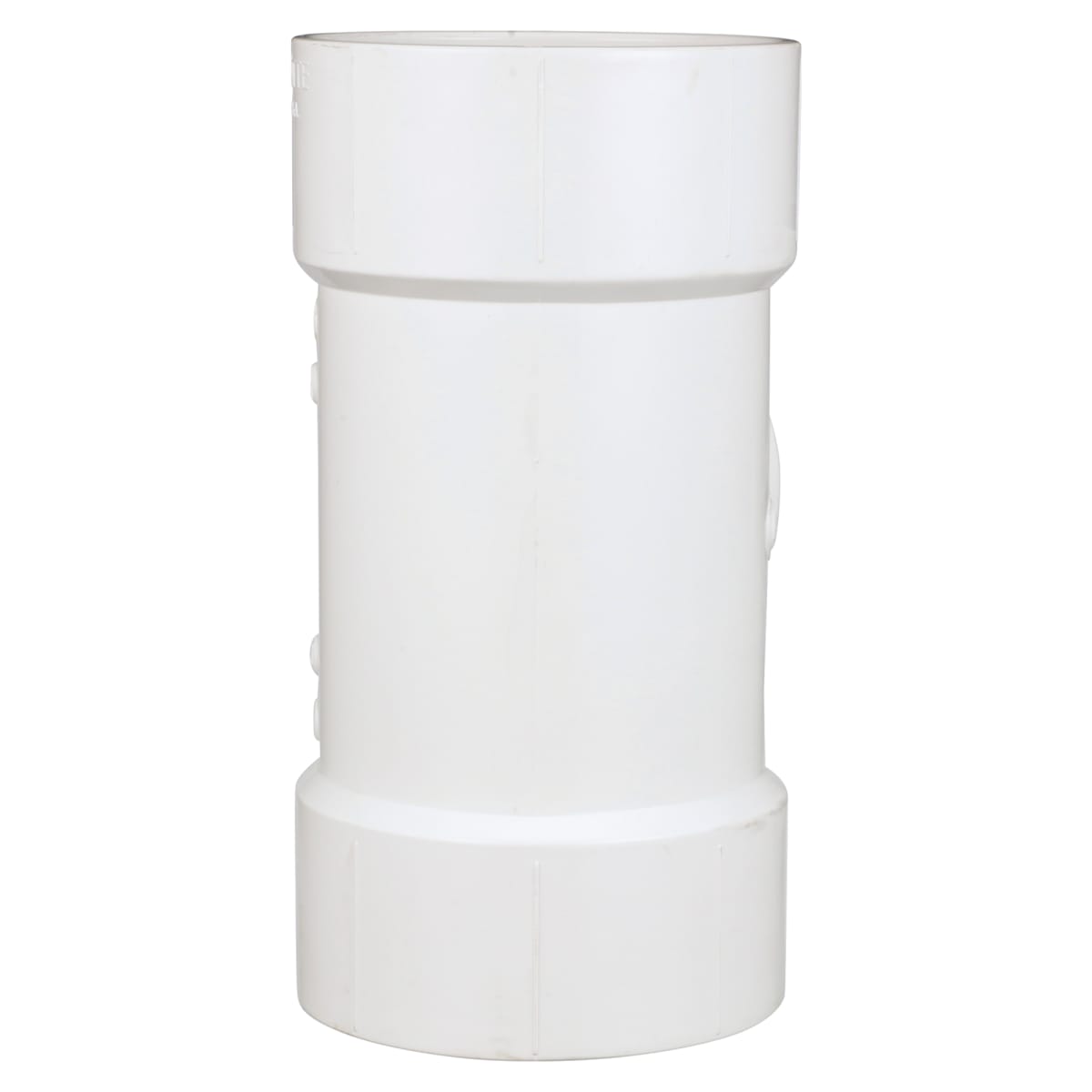 CHARLOTTE PIPE Charlotte Pipe 10216 6 Cleanout Tee (w/Plug) - Hub x Hub x FIP - PVC DWV