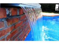 Custom Molded Products 25577-331-000 Natural Wonders Classic 36 Waterfall with 6 Lip Back Port Gray