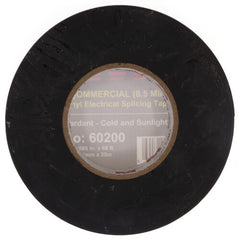 DiversiTech 60200 3/4 X 66' 8.5 Mil Commercial Grade Vinyl Electrical Tape