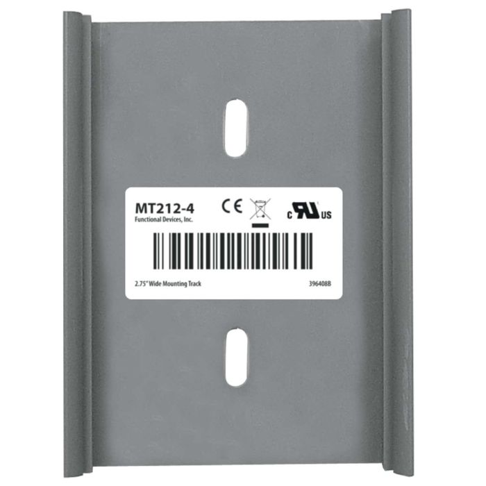 FUNCTIONAL DEVICES Functional Devices MT212-4 Mounting Snap Track 2.75W x 4L