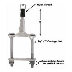 HUBBELL 14322P WALL BRACKETS & PARTS