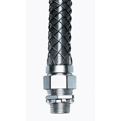 Hubbell Wiring Device-Kellems 074093511 Liquidtight System, Straight, 3/8 Insulated with Mesh