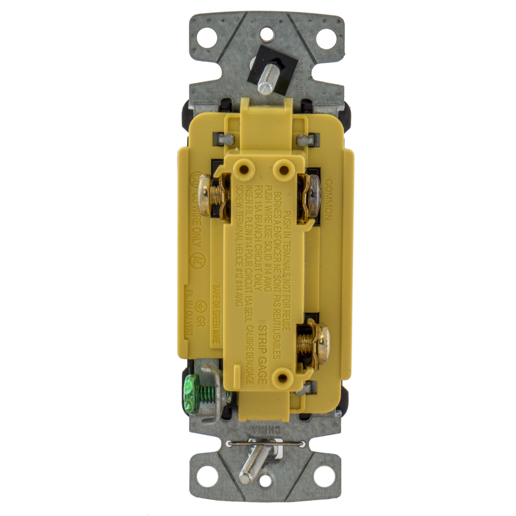 HUBBELL WIRING RSD315BK TOGGLE SWITCHES