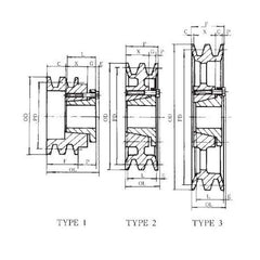 IDC SELECT IDC2BK032H SHEAVES