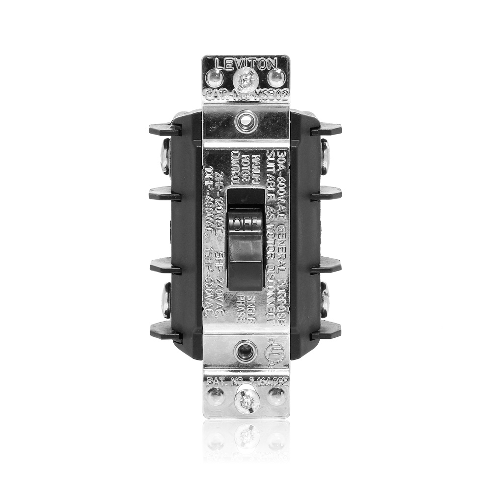 LEVITON MS302-DSS MOTOR STARTERS