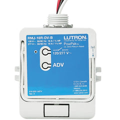 LUTRON Lutron RMJ-16R-DV-B Relay Module With Soft Switch 120/277-Volt AC Energi TriPak PowPak