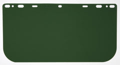 MCR Safety 181541 Universal Impact Resistant Safety Face Shield, Medium Green, Polycarbonate