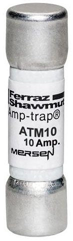 MERSEN Mersen ATM10 Midget Fuse Fast Acting 10 AMP