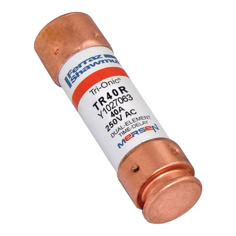 MERSEN Mersen TR40R TR-R Class RK5 Time Delay 40 Amp 250V AC & DC Rated
