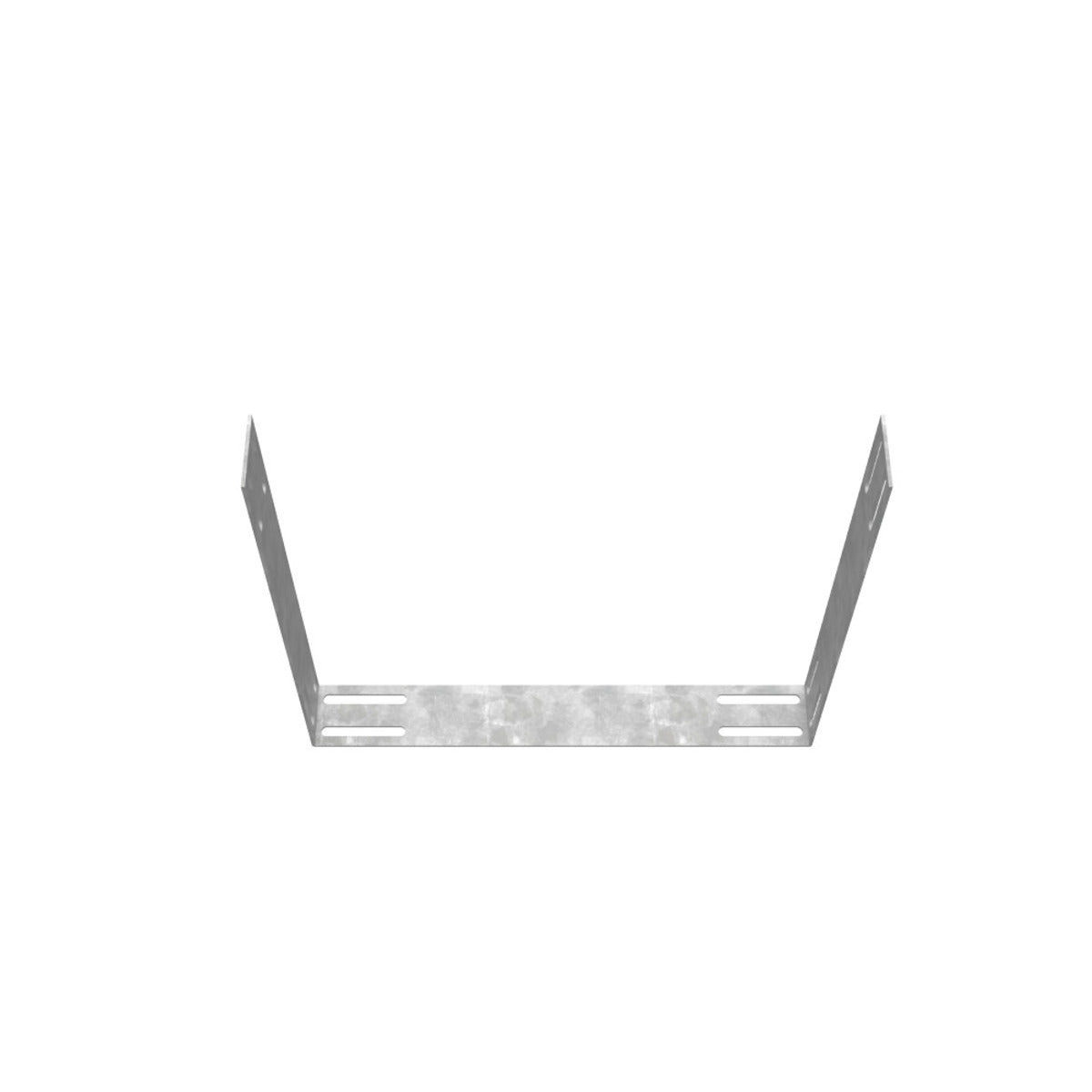 MILBANK Milbank 1212GCU Wireway Universal Connector 12-Inch x 12-Inch Steel ANSI 61 Gray Powder Coated