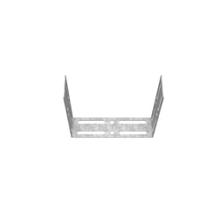 MILBANK Milbank 66GCU Wireway Universal Connector 6x6 Steel ANSI 61 Gray