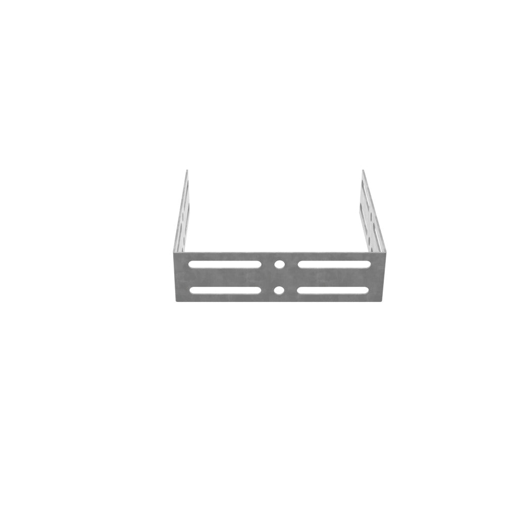 MILBANK Milbank 66GCU Wireway Universal Connector 6x6 Steel ANSI 61 Gray