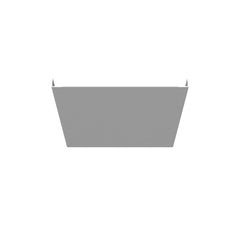 MILBANK Milbank 88GE-NK Wireway End Type 1 8x8 Screw Cover ANSI 61 Gray Steel No Knockouts