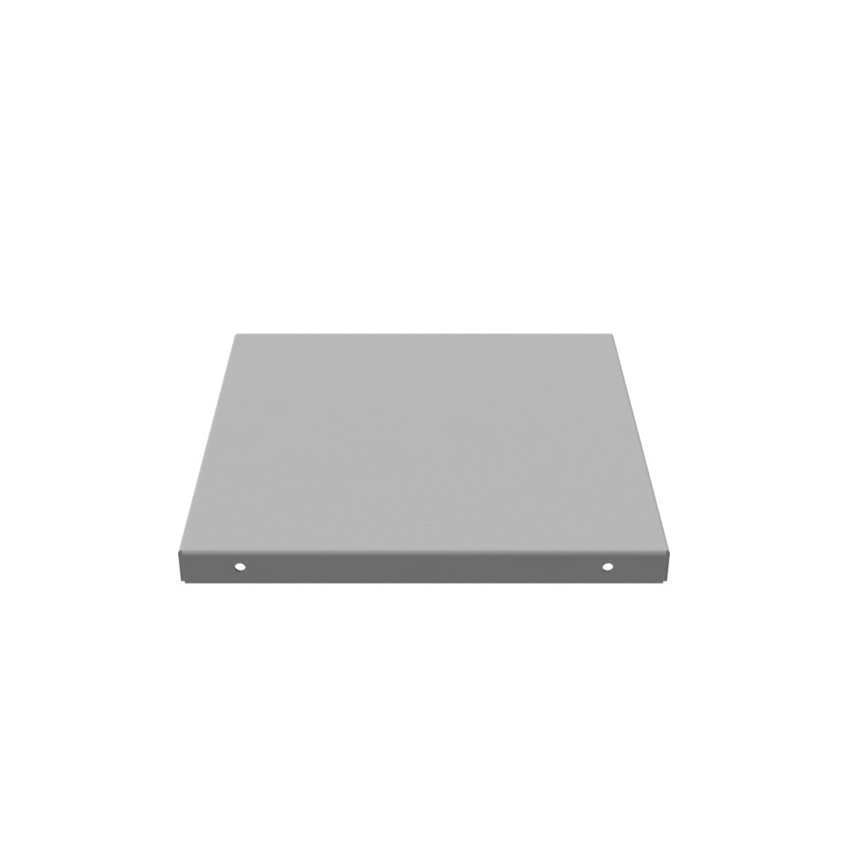 MILBANK Milbank 88GE-NK Wireway End Type 1 8x8 Screw Cover ANSI 61 Gray Steel No Knockouts
