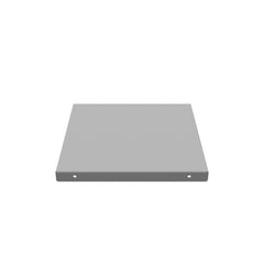 MILBANK Milbank 88GE-NK Wireway End Type 1 8x8 Screw Cover ANSI 61 Gray Steel No Knockouts