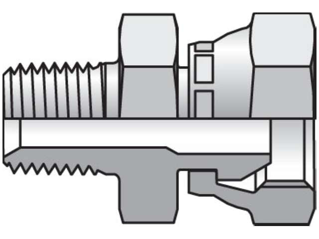 PARKER 0107-12-8 PIPE FITTINGS
