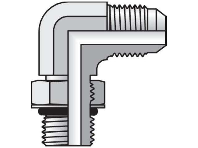 PARKER 6-8C5OX-S DUCT ELBOWS