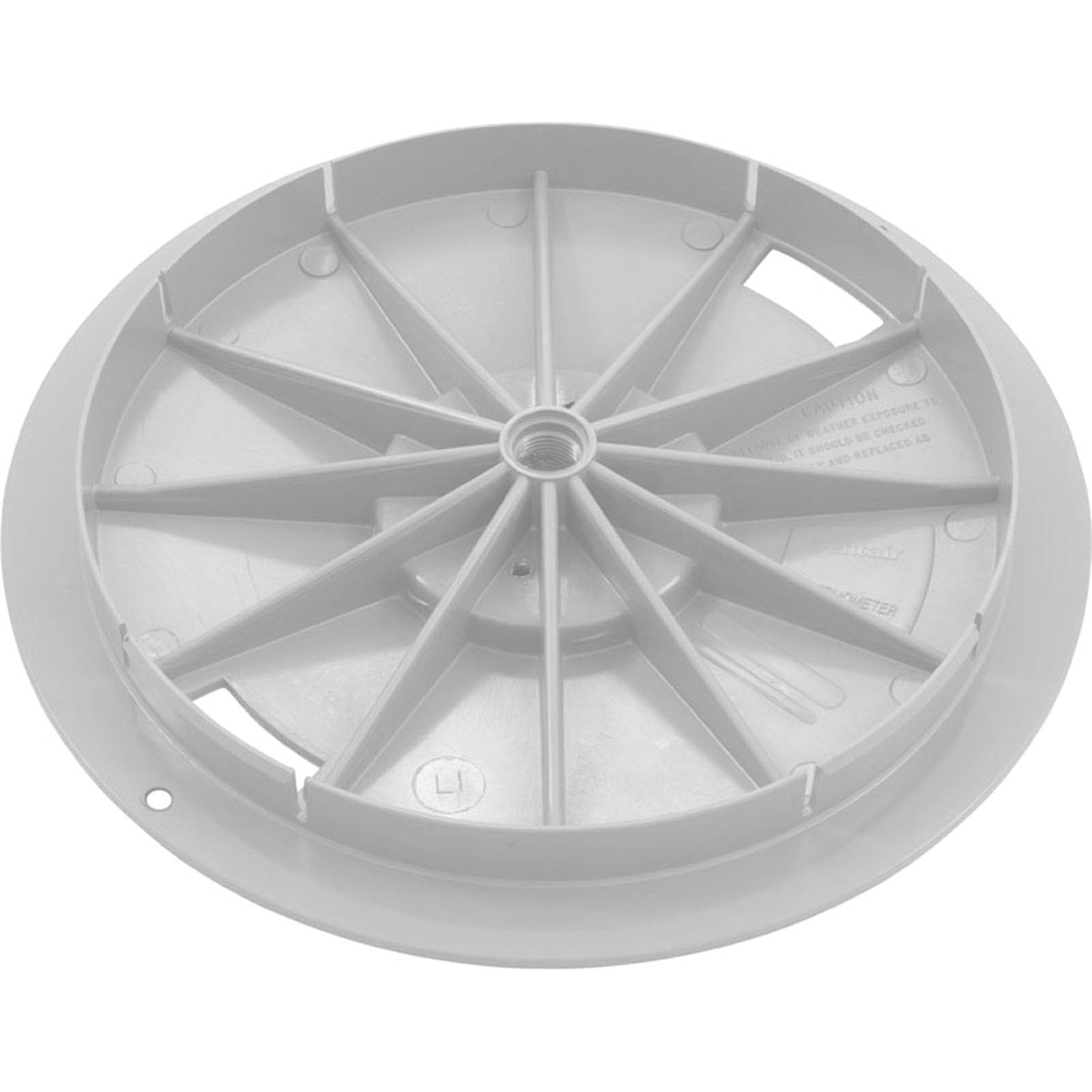 PENTAIR Pentair L1RW SwimQuip/Jacuzzi/Hayward Skimmer Lid U-3/Hay (N/S) WHT