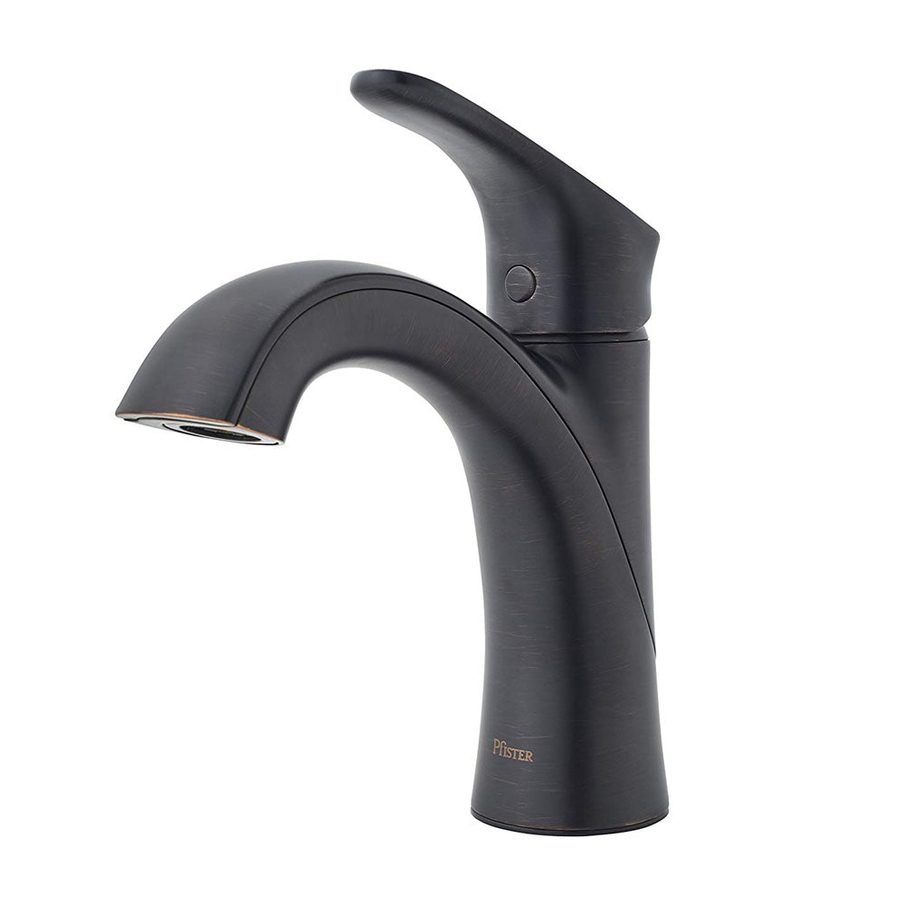 PFISTER Pfister LG42WR0Y Weller Single Handle Monoblock Bathroom Sink Faucet in Tuscan Bronze