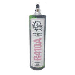 PROCHARGE PRODUCTS PRO CHARGE 4125 Non-Flammable Refrigerant With UV Dye and Sealant, R-410A Refrigerant, 1.8 lb Can Container, Domestic