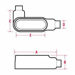 ROBROY INDUSTRIES PRHLL58 PIPE FITTINGS