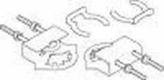 SCHNEIDER ELECTRIC AM-754 WALL BRACKETS & PARTS