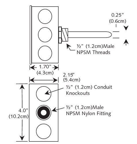 SCHNEIDER ELECTRIC Schneider Electric ETIBK0-2 temperature sensor 2 immersion 1K Ohm BALCO