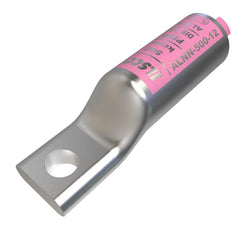 ILSCO ILSCO ALNS-1-14 Surecrimp Aluminum Compression Lug, Conductor Size 1, 1 Hole, 1/4IN Bolt Size, Long Barrel